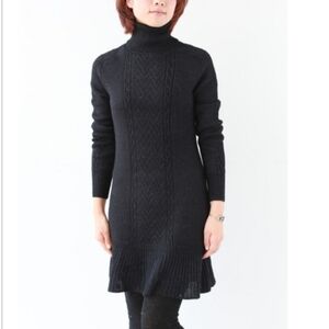 Theory Dashana Leuna alpaca/silk blend sweater dress SZ S